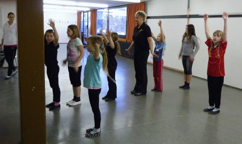 Das Training der Minis
