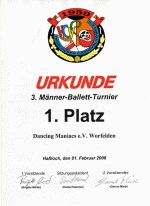1. Platz Hassloch/Pfalz 2008