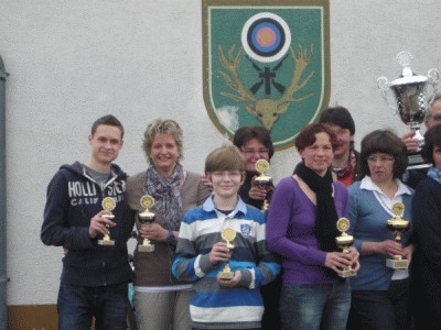 Gruppenfoto der Shooting Maniacs Pokalgewinner
