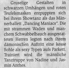 Sitzung Worfelden Bericht ECHO 20.02.2006 Ausschnitt