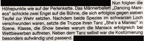 Sitzung Worfelden Bericht BNachrichten 23.02.2006 Ausschnitt