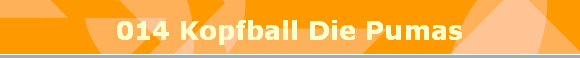 014 Kopfball Die Pumas
