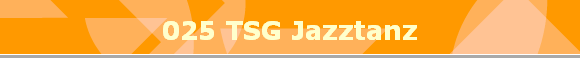 025 TSG Jazztanz