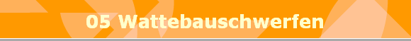 05 Wattebauschwerfen