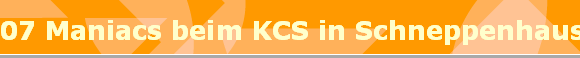 07 Maniacs beim KCS in Schneppenhausen 2016