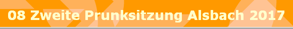 08 Zweite Prunksitzung Alsbach 2017