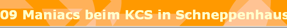 09 Maniacs beim KCS in Schneppenhausen 2016