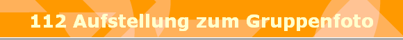 112 Aufstellung zum Gruppenfoto
