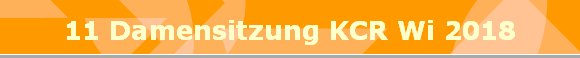 11 Damensitzung KCR Wi 2018