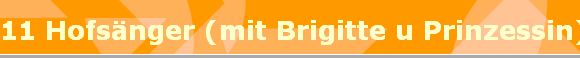 11 Hofs�nger (mit Brigitte u Prinzessin)