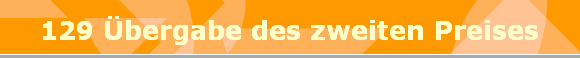 129 �bergabe des zweiten Preises