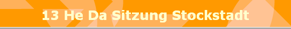 13 He Da Sitzung Stockstadt