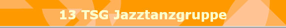 13 TSG Jazztanzgruppe