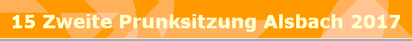 15 Zweite Prunksitzung Alsbach 2017