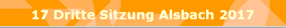 17 Dritte Sitzung Alsbach 2017