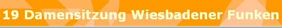 19 Damensitzung Wiesbadener Funken