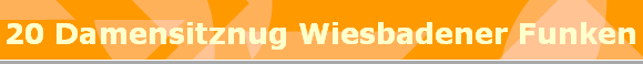 20 Damensitznug Wiesbadener Funken