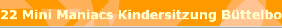 22 Mini Maniacs Kindersitzung Bttelborn