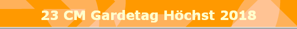 23 CM Gardetag Hchst 2018