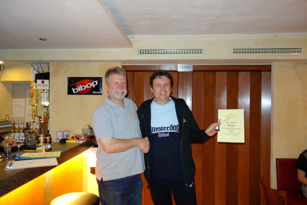 016 Dritter Platz Cupspiel