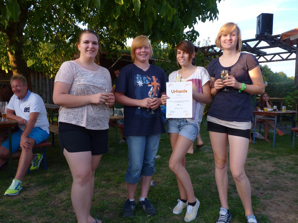 135 Platz 5 Worfeller Girls