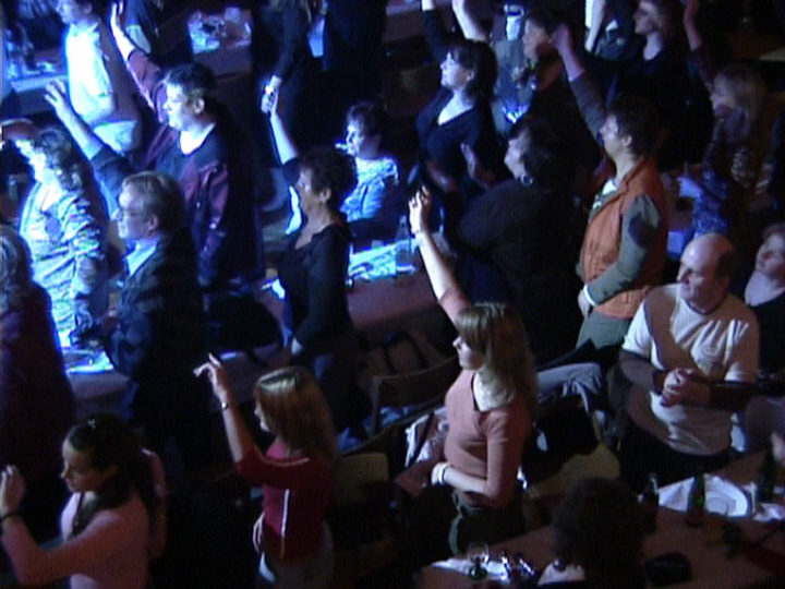 5 Der Saal in action