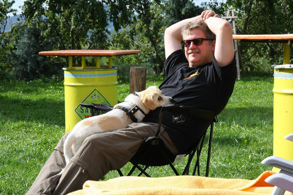 21 R�diger entspannt