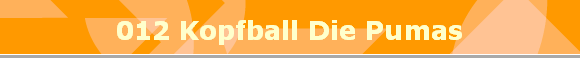 012 Kopfball Die Pumas